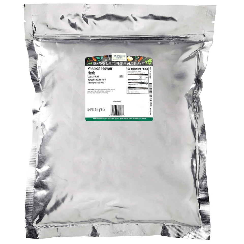 Пассифлора Frontier Co-op Cut & Sifted Herb, 453 г