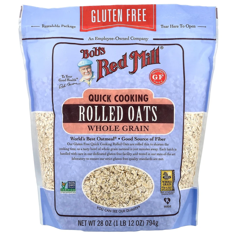Овсяные хлопья Bob's Red Mill Quick Cooking Whole Grain, 794 г