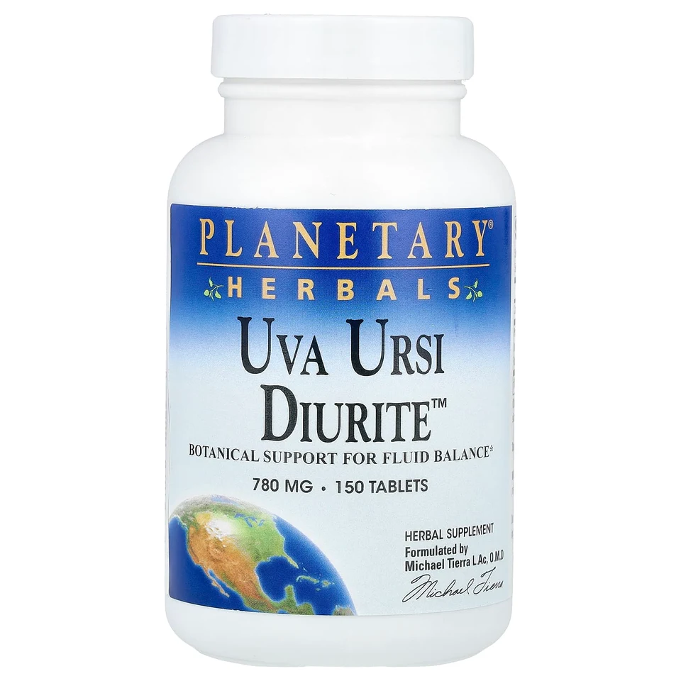 Комплекс Uva Ursi Diurite Planetary Herbals™, 150 таблеток