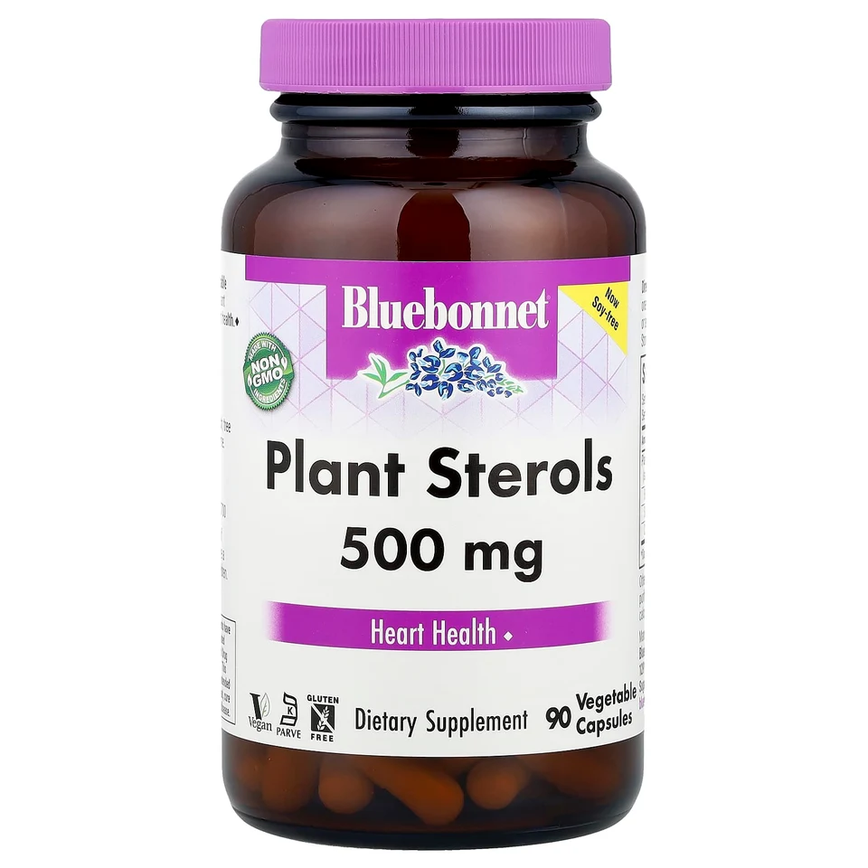 Растительные стеролы Bluebonnet Nutrition, 90 растительных капсул