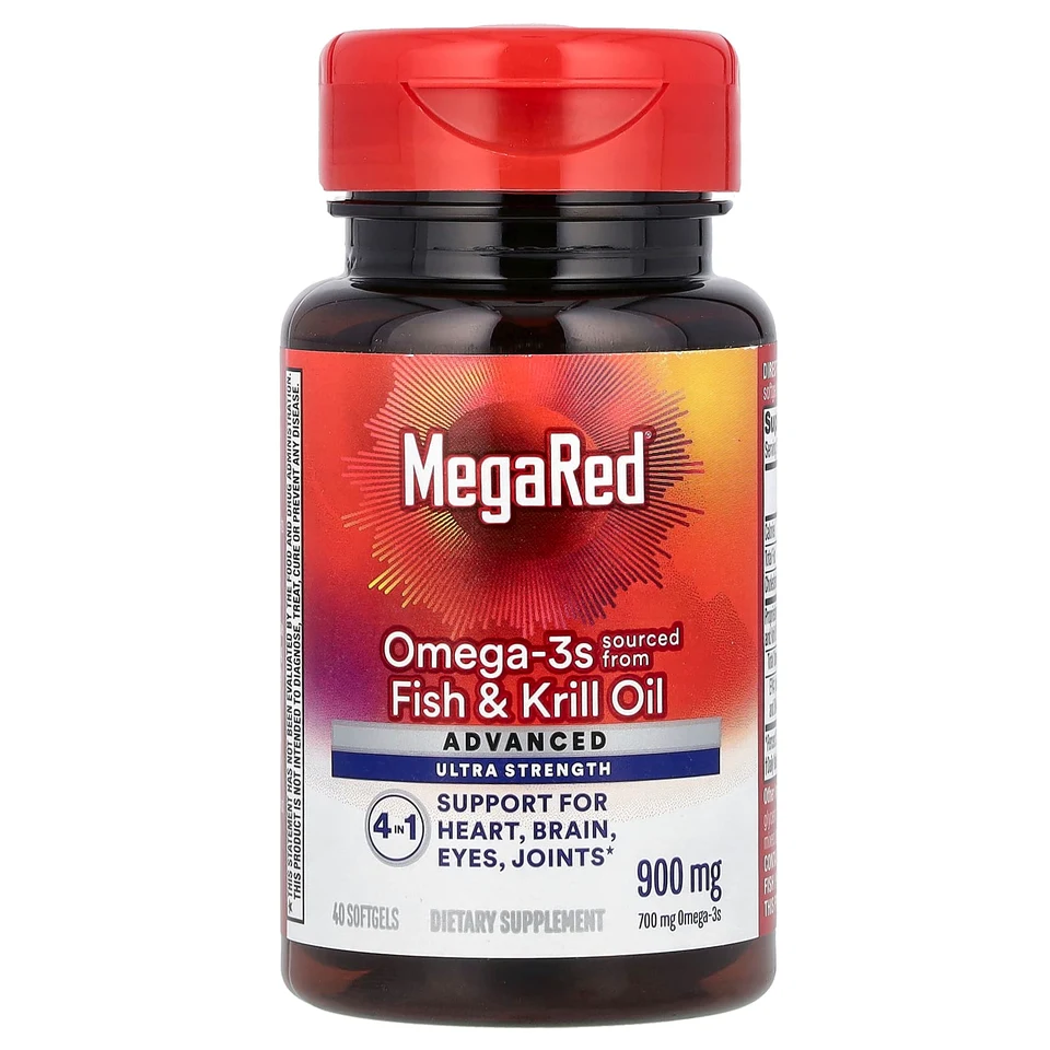 Омега-3 MegaRed®, 900 мг, 40 мягких капсул