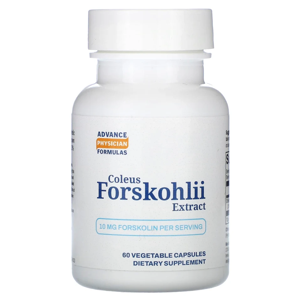 Колеус форсколии Advance Physician Formulas Extract, 100 мг, 60 растительных капсул
