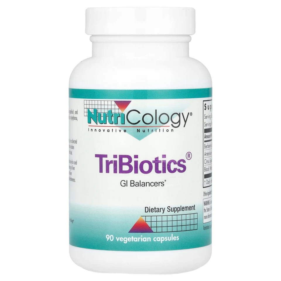 Трибиотики Nutricology, 90 вегетарианских капсул