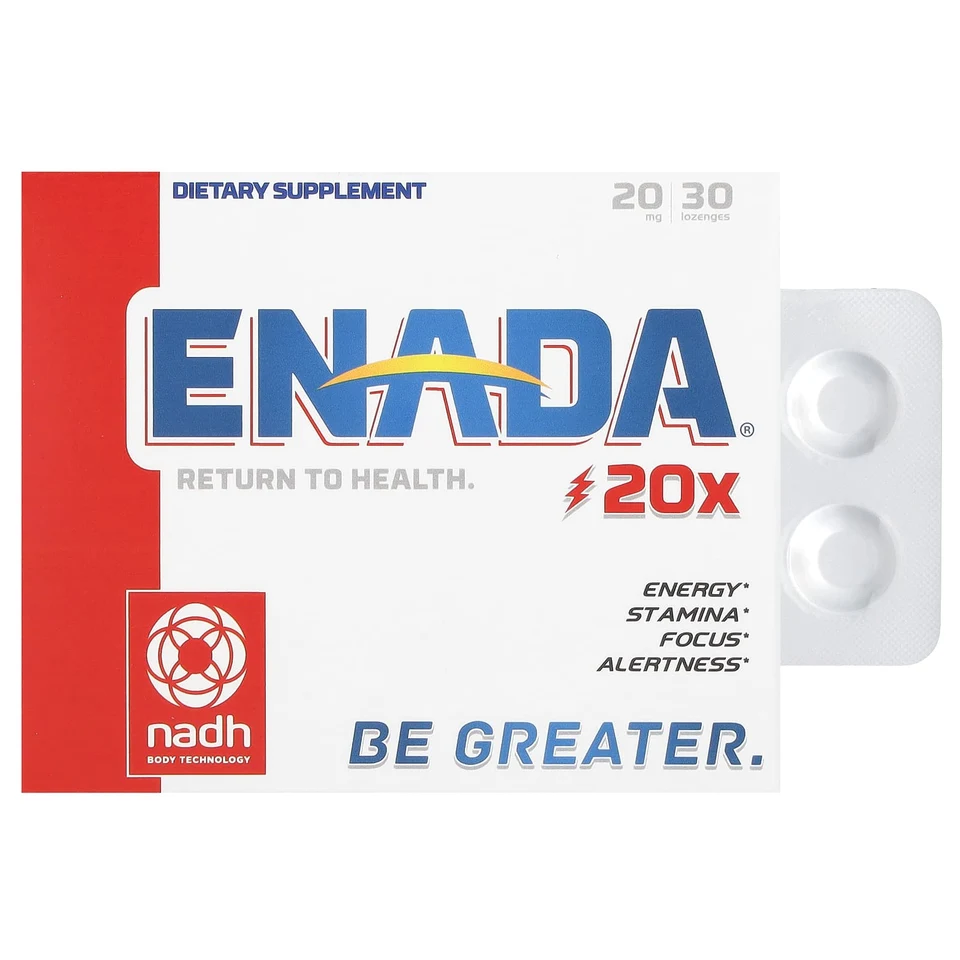 Леденцы ENADA, 20 мг, 30 штук