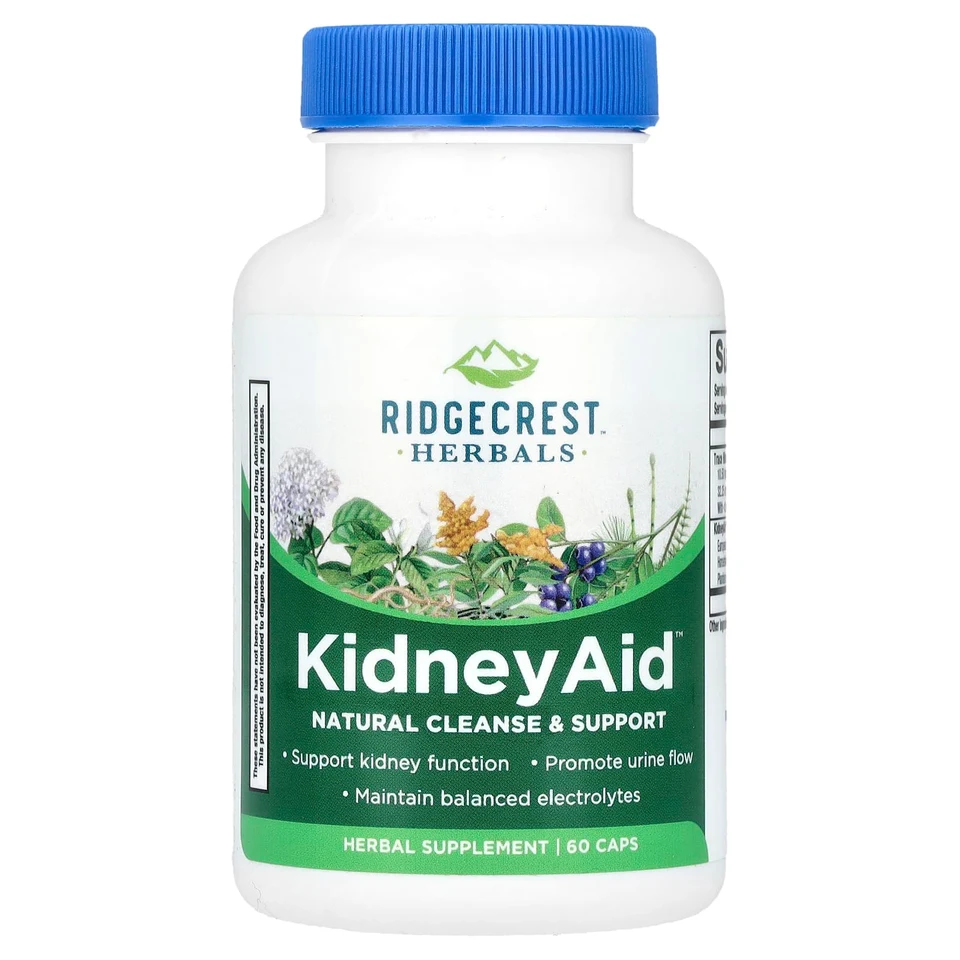 Капсулы RidgeCrest Herbals, 60 капсул