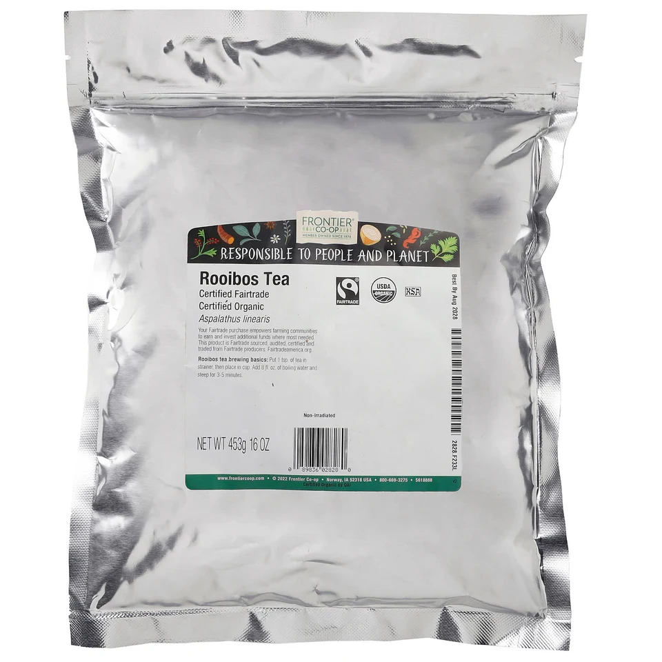 Чай Frontier Co-op Organic Rooibos, 453 г