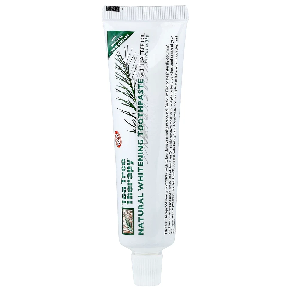 Масло чайного дерева Tea Tree Therapy Natural Whitening Toothpaste, 85 г