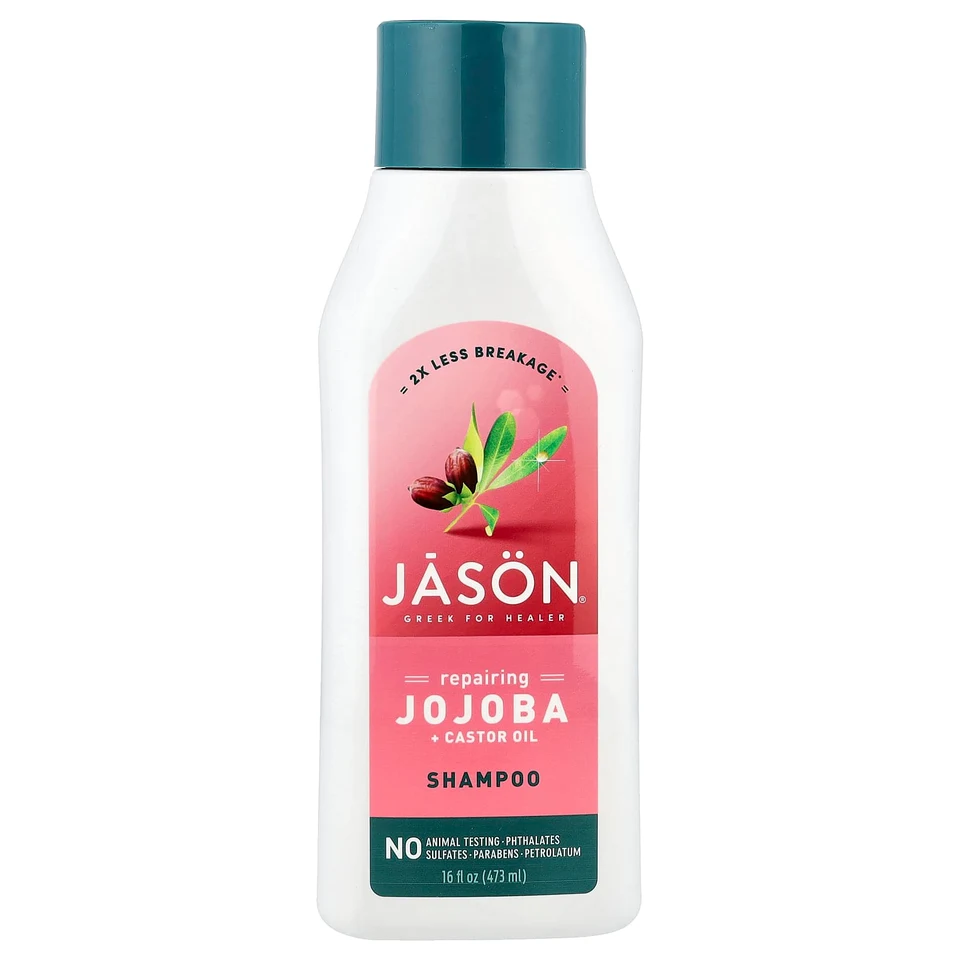 Касторовое масло Jason Natural Shampoo Repairing Jojoba, 473 мл