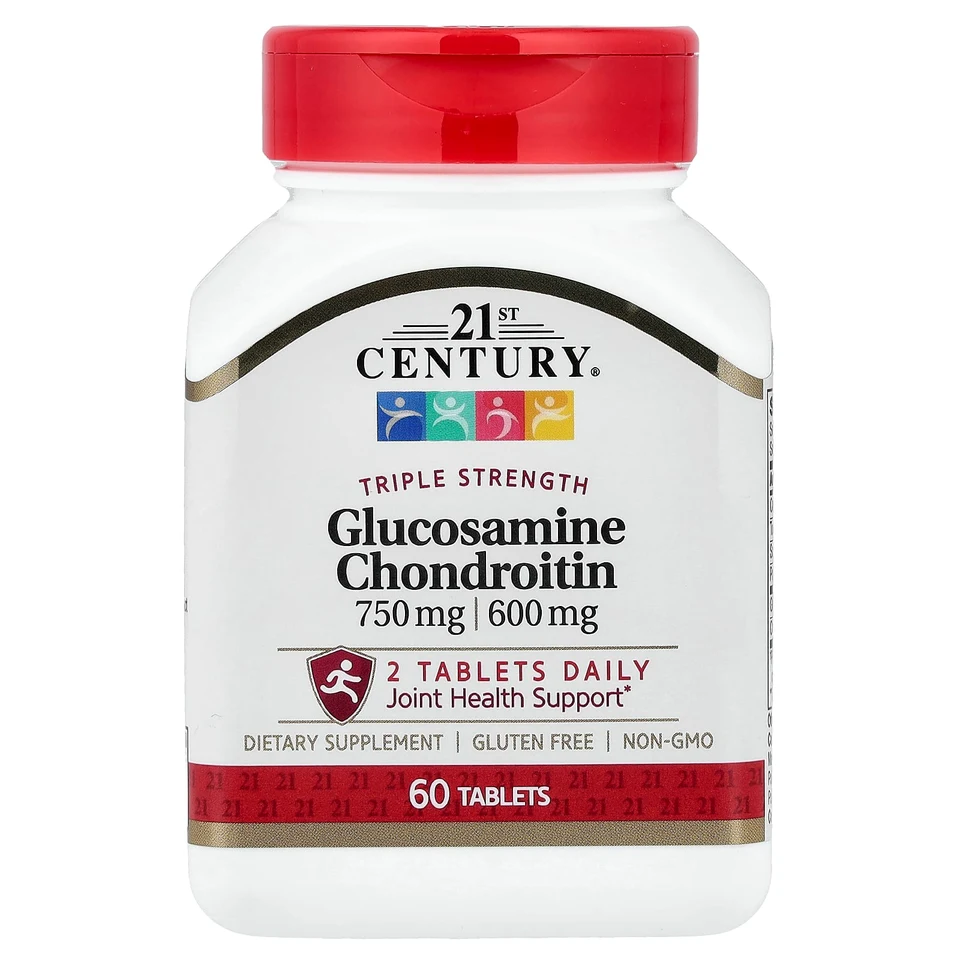 Хондроитин 21st Century Glucosamine/, 60 таблеток