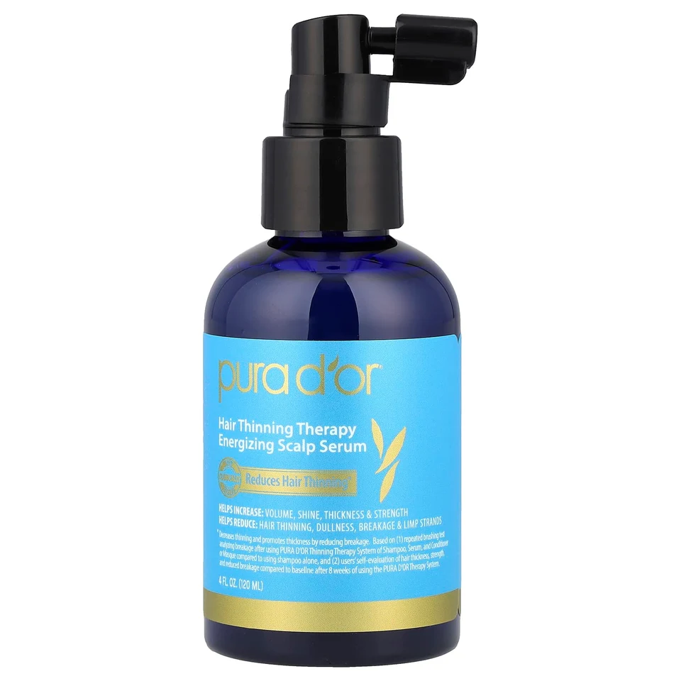 Сыворотка Pura D'or Hair Thinning Therapy Energizing Scalp, 120 мл
