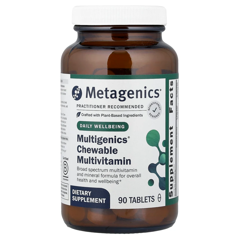 Жевательные мультивитамины Metagenics Multigenics®, 90 таблеток