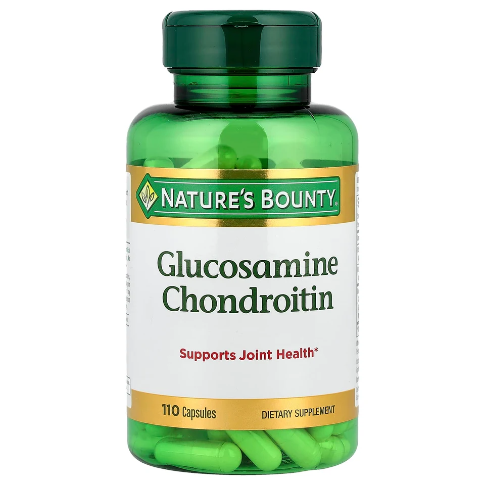Хондроитин Nature's Bounty Glucosamine, 110 капсул