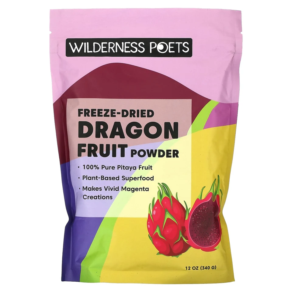 Порошок Wilderness Poets Freeze Dried Dragon Fruit, 340 г