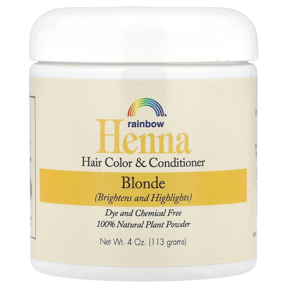 Кондиционер Rainbow Research Henna Hair Color and, оттенок Blonde, 113 г