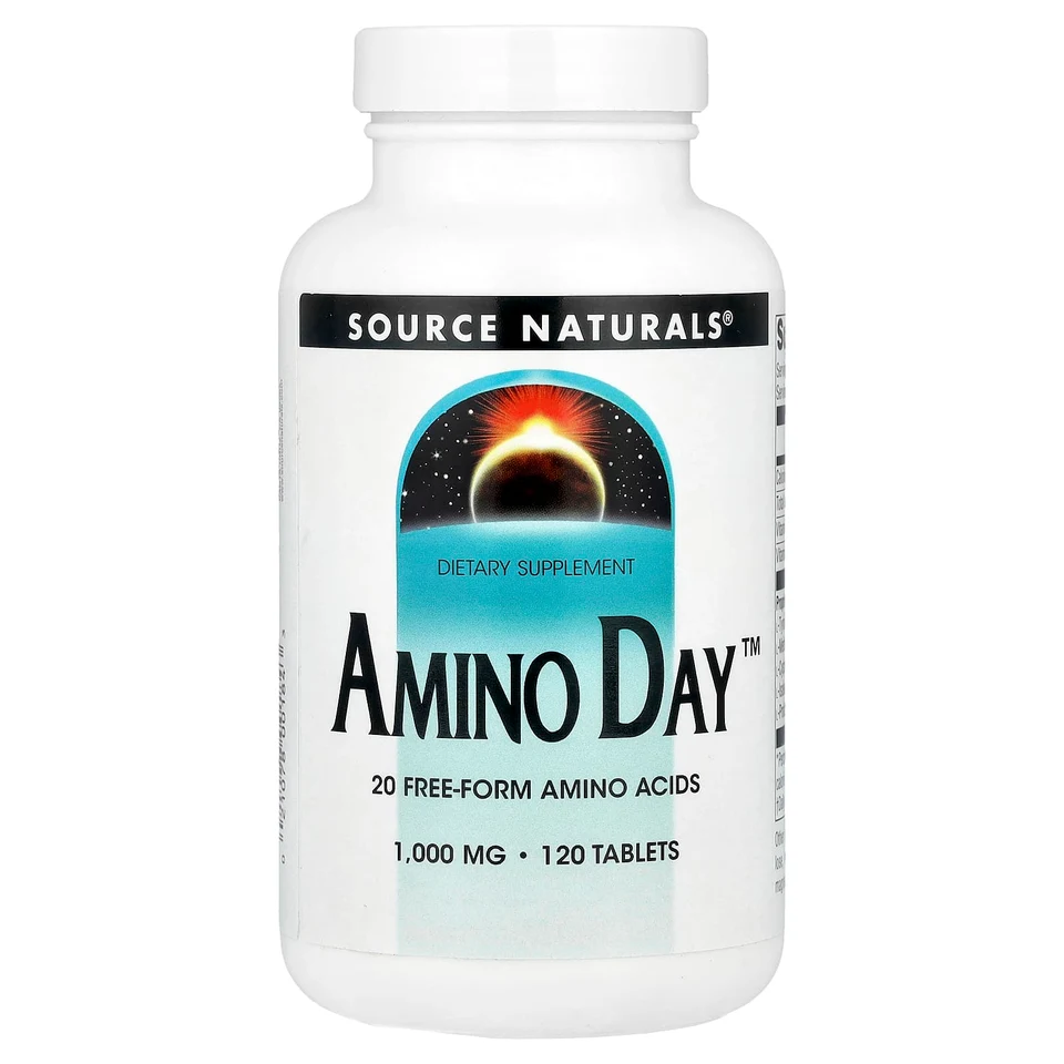 Аминокислотный комплекс Amino Day Source Naturals™, 120 таблеток