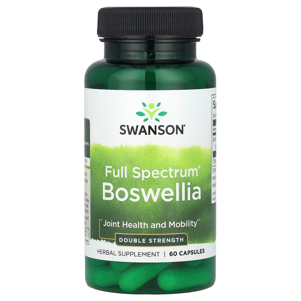 Босвеллия Swanson Full Spectrum®, 800 мг, 60 капсул
