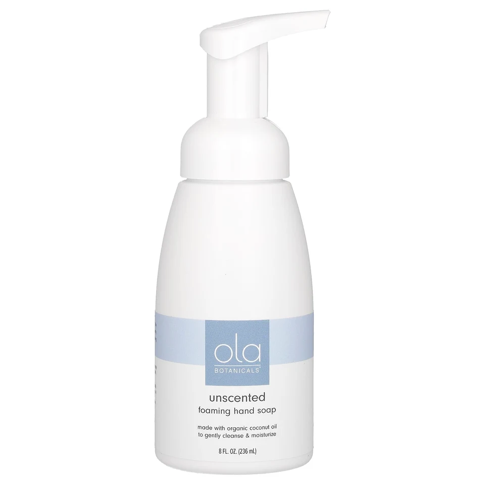 Пена для рук Ola Botanicals, без запаха, 8 fl oz (236 ml)
