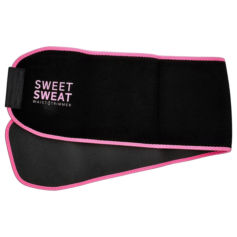 Тренировочный пояс Sweet Sweat®, малый, черный и розовый, 1 пояс