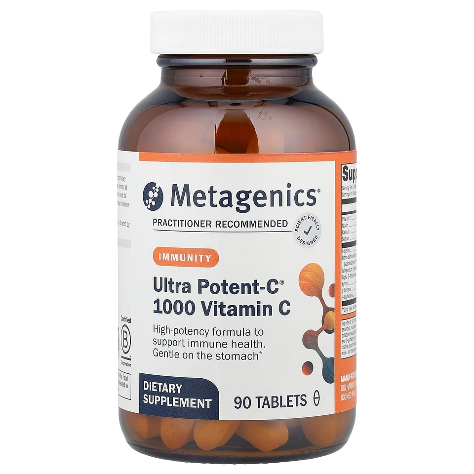 Витамин C Metagenics Ultra Potent-C® 1000, 90 таблеток