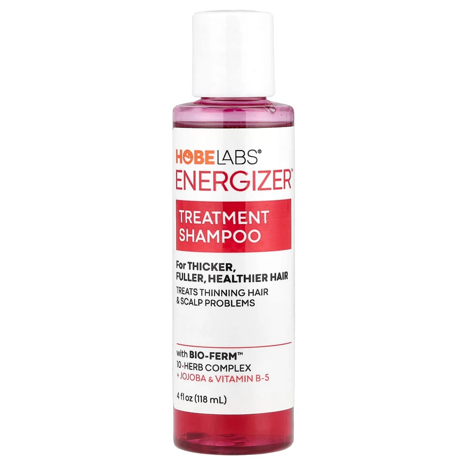 Средство Hobe Labs Energizer™ Shampoo For Thicker Healthier Hair, Fuller, 118 мл