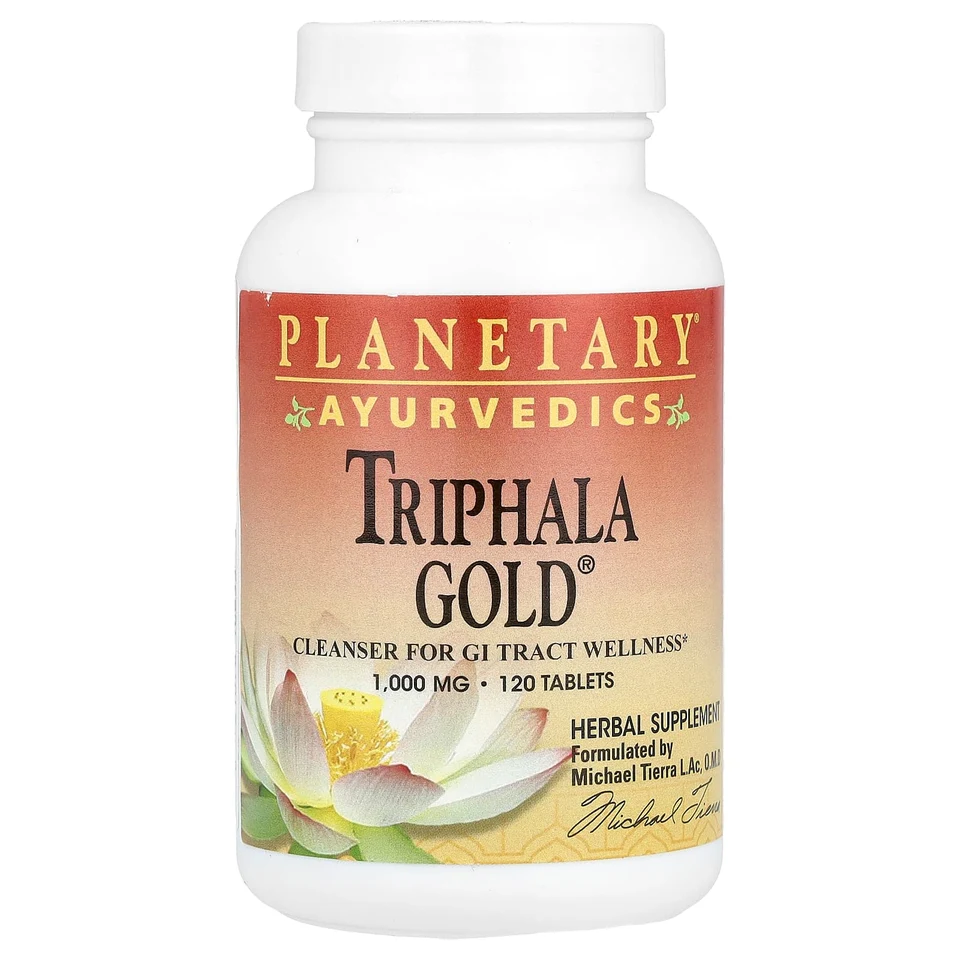 Трифала Planetary Herbals Ayurvedics Gold®, 120 таблеток