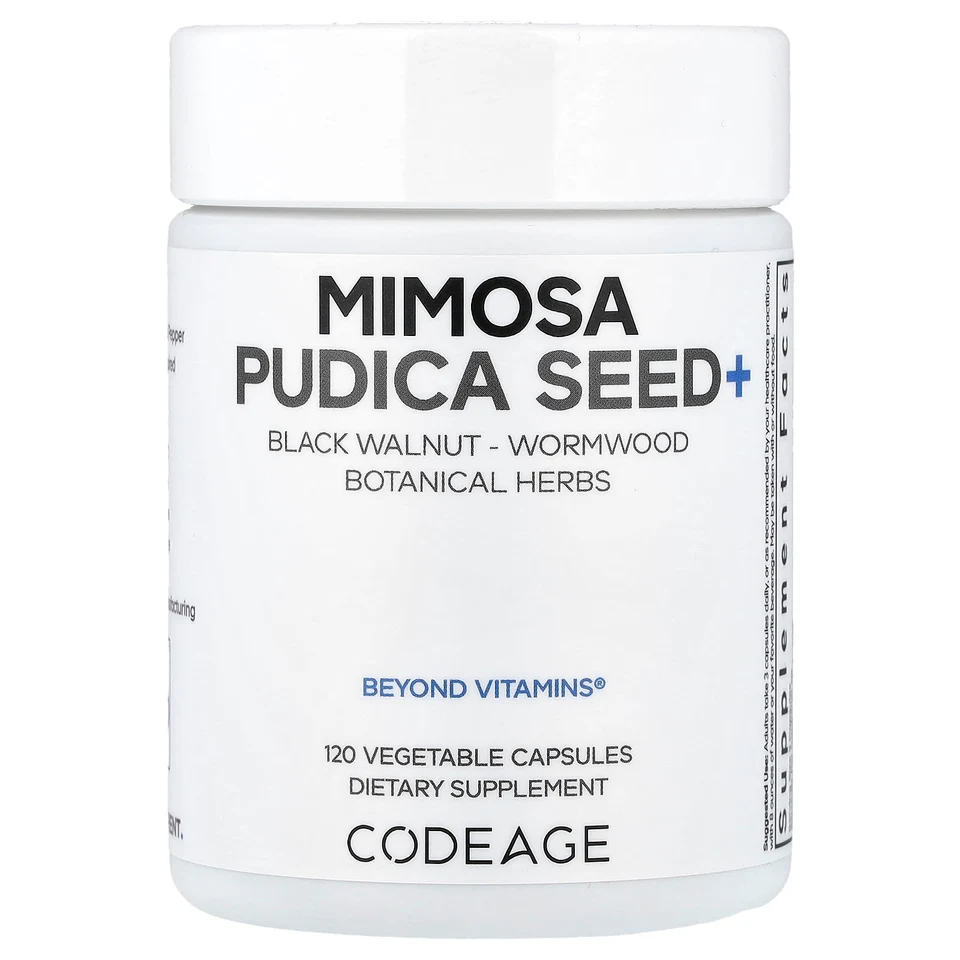 Семена мимозы Pudica Codeage, 120 капсул