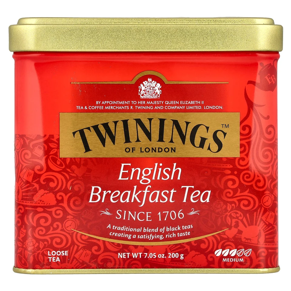 Чай Twinings English Breakfast Loose, 200 г