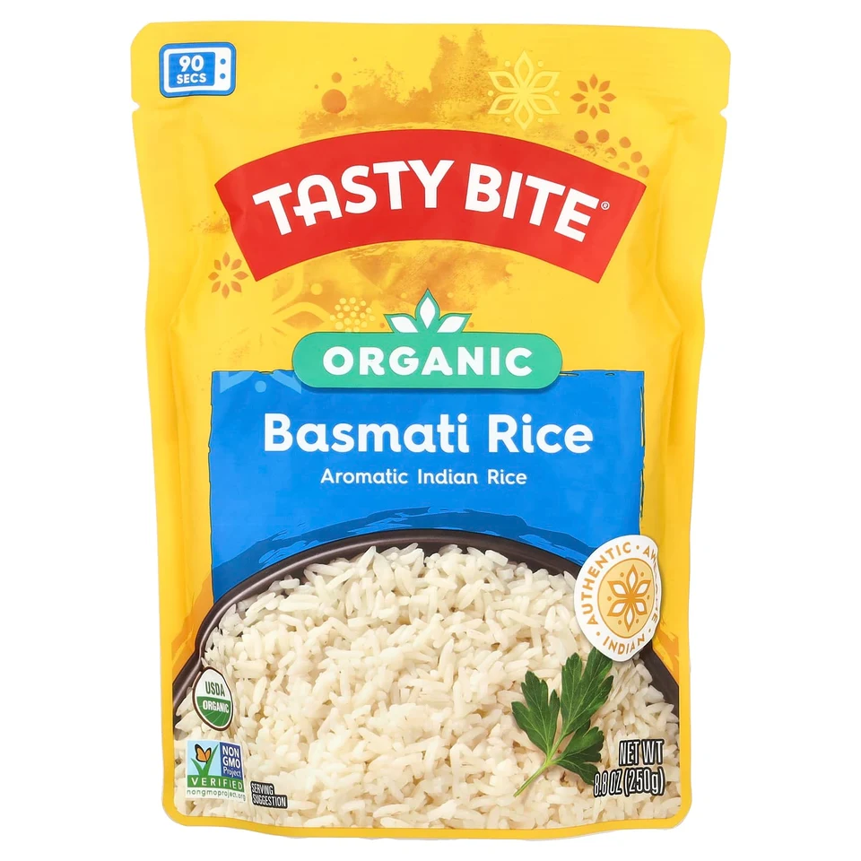 Рис Tasty Bite Organic Basmati, 250 г