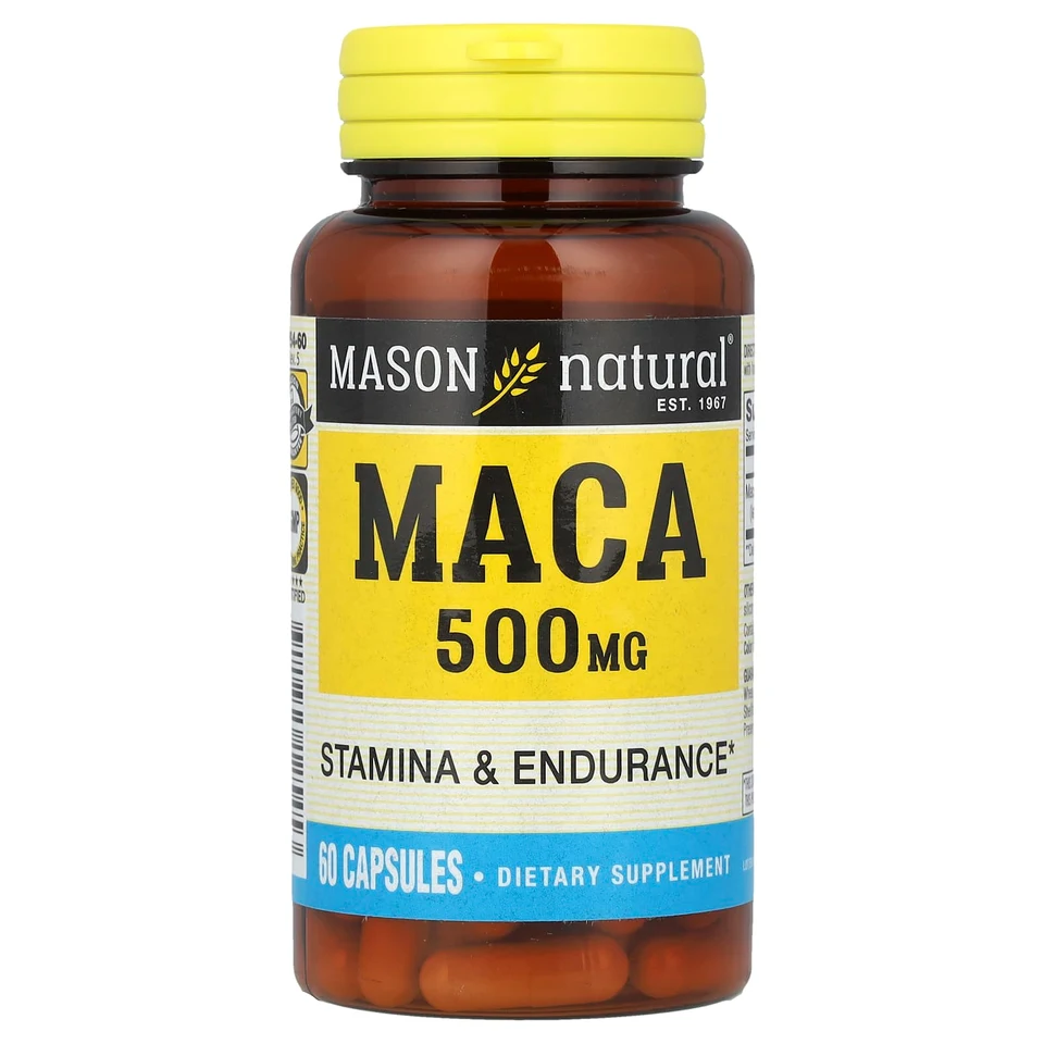 Мака Mason Natural, 500 мг, 60 капсул