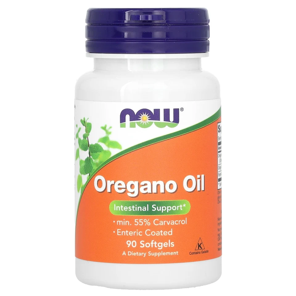 Орегано NOW Foods Oil, 90 мягких капсул
