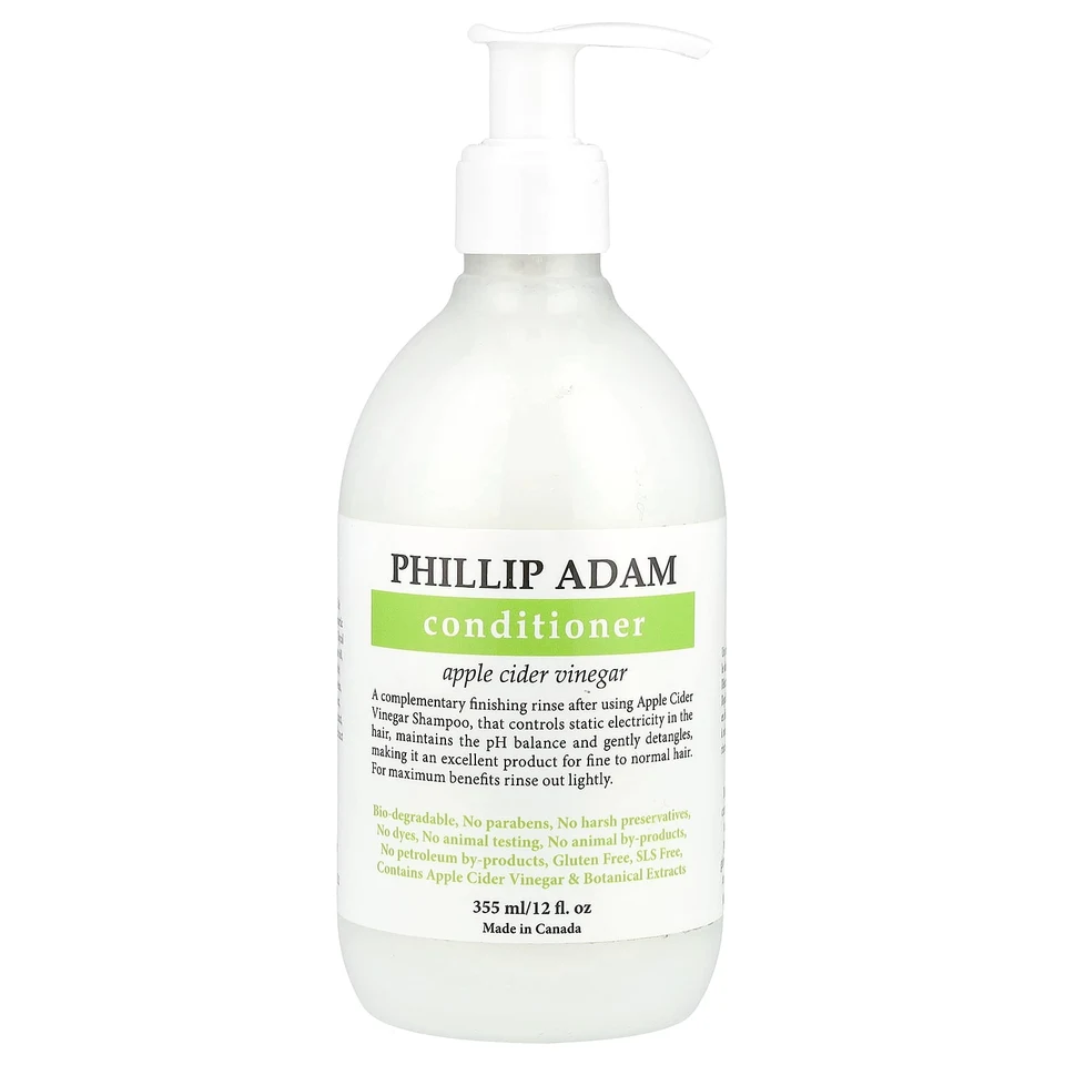 Яблочный уксус Phillip Adam Conditioner, аромат «Apple Cider Vinegar», 355 мл
