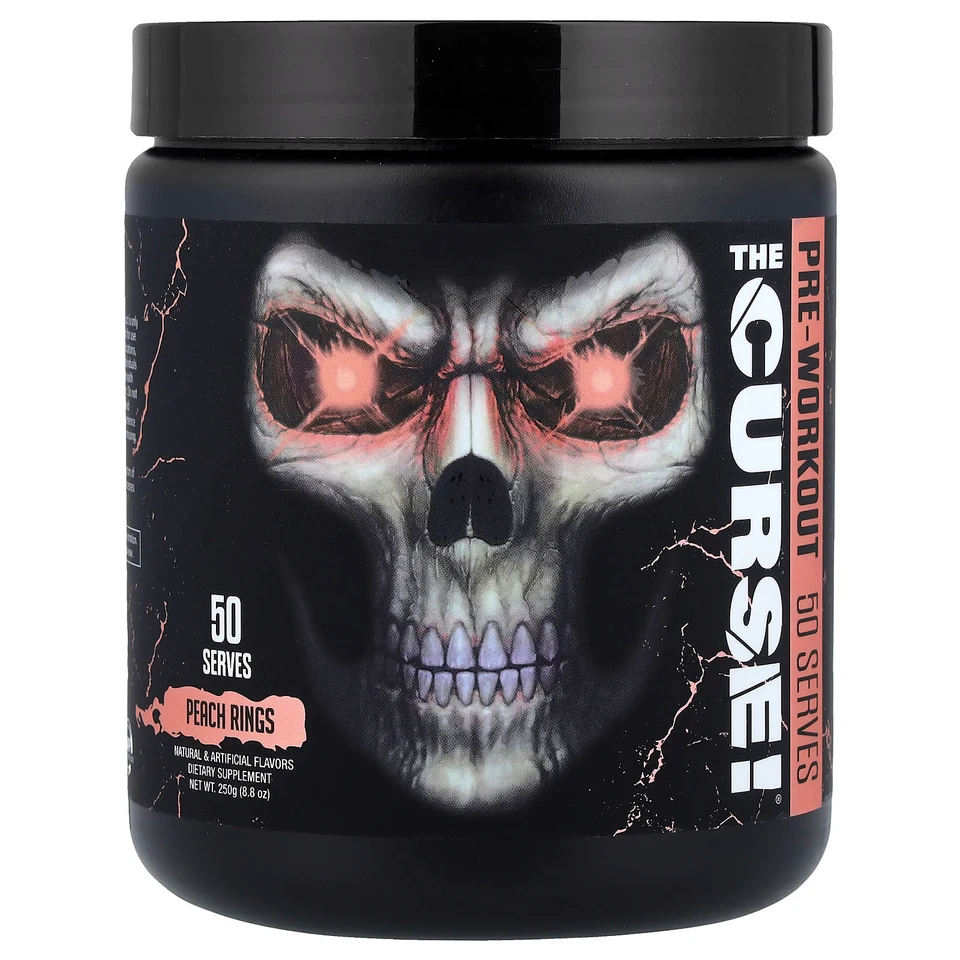 Предтренировочный комплекс JNX Sports The Curse!®, Peach Rings, 250 г