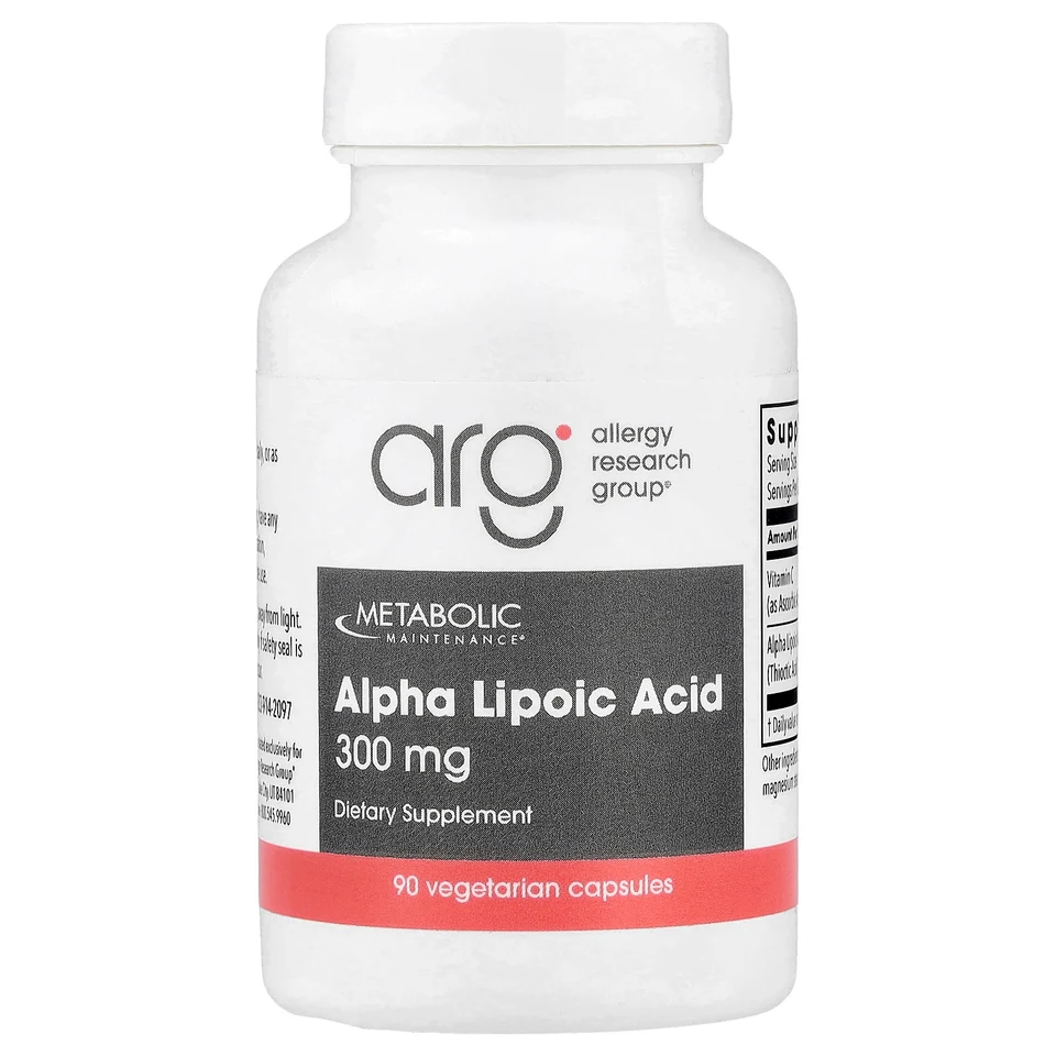 Альфа-липоевая кислота Metabolic Maintenance, 90 растительных капсул