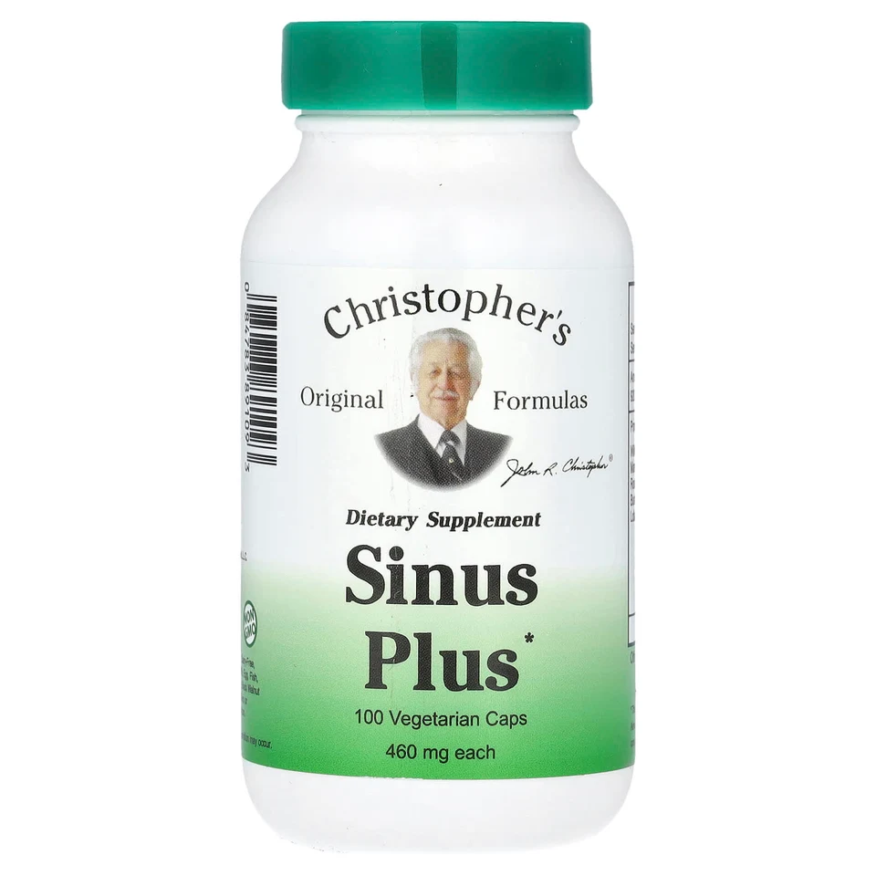 Синус Плюс Christopher's Original Formulas, 100 вегетарианских капсул