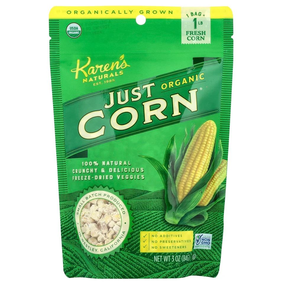Органический кукурузный продукт Karen's Naturals, 84 г