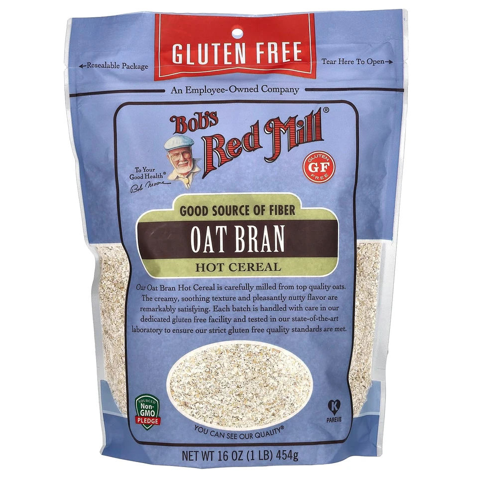 Хлопья Bob's Red Mill Oat Bran Hot, 454 г