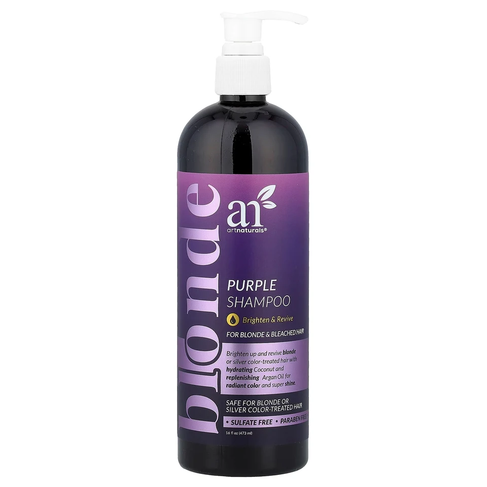 Шампунь artnaturals Purple For Blonde & Bleached Hair, 473 мл