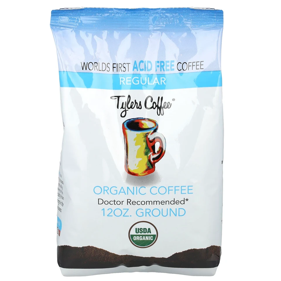 Кофе Tylers Coffees Organic Ground, Regular, 12 унций