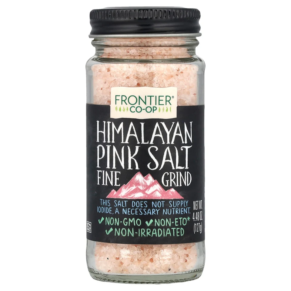 Розовая соль Frontier Co-op Himalayan Fine Grind, 127 г