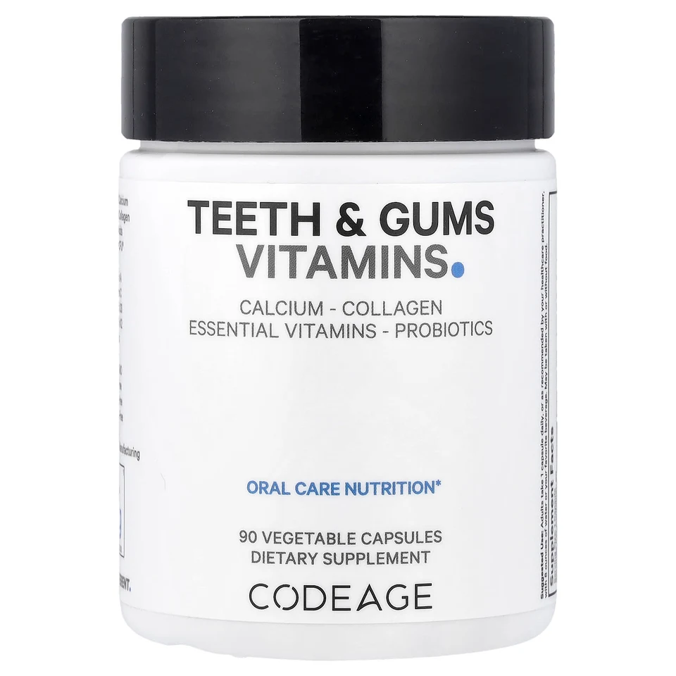 Витамины Codeage Teeth & Gums, 90 растительных капсул