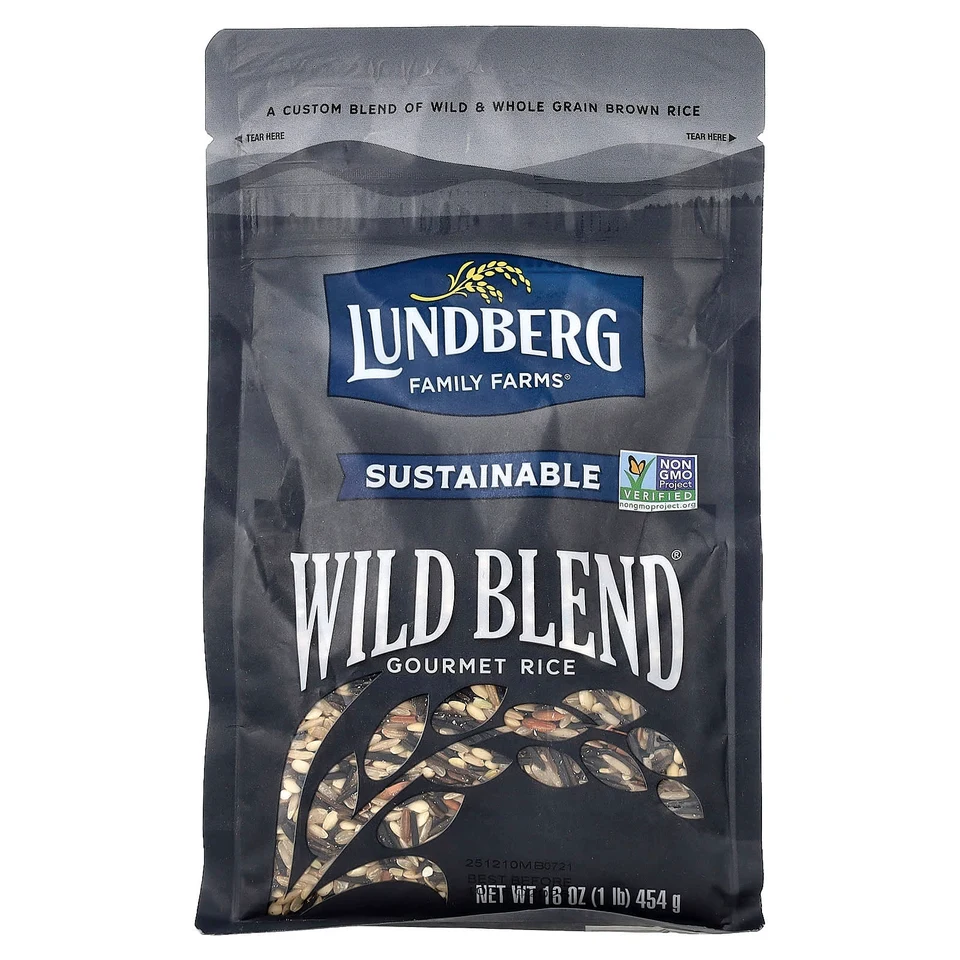Рис Lundberg Wild Blend® Gourmet, 454 г