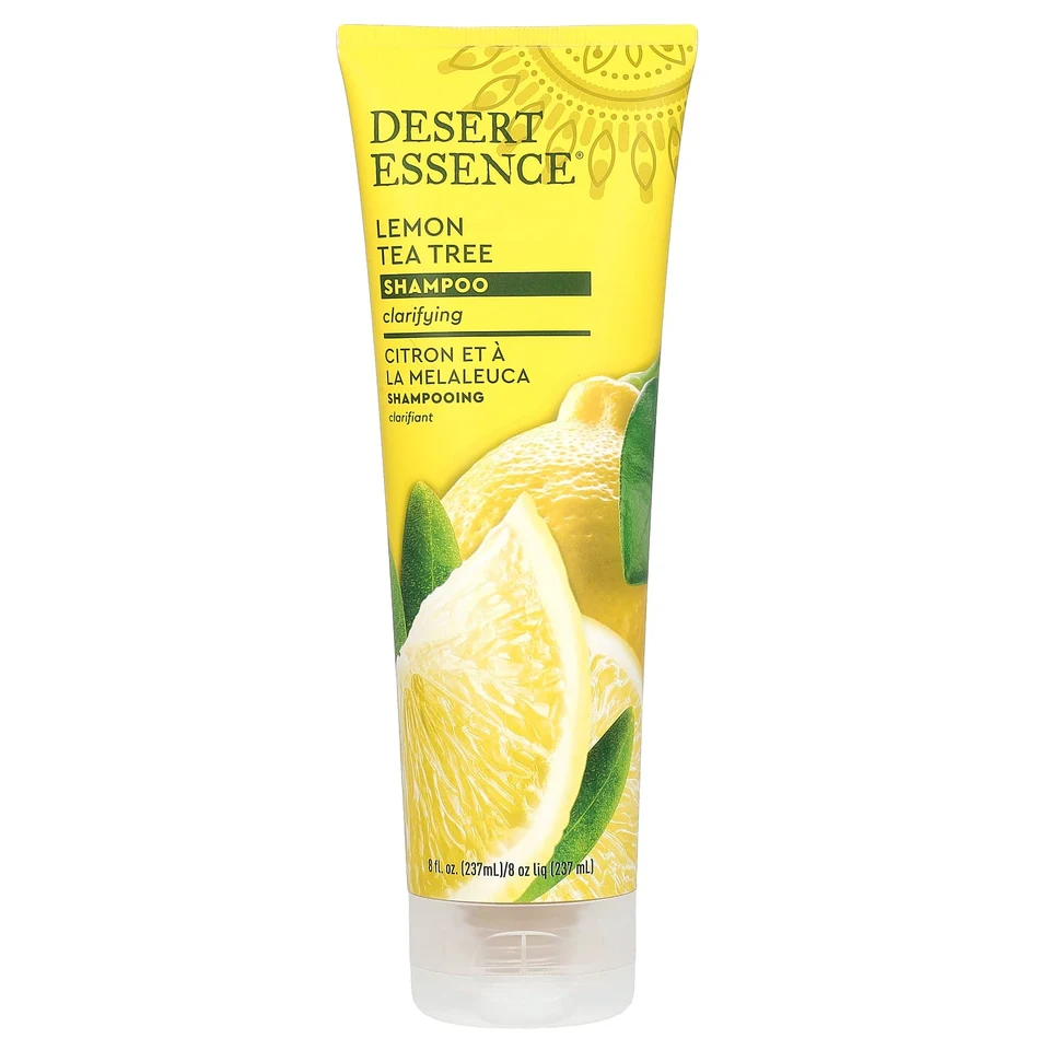 Шампунь Desert Essence, аромат «Lemon & Tea Tree», 237 мл