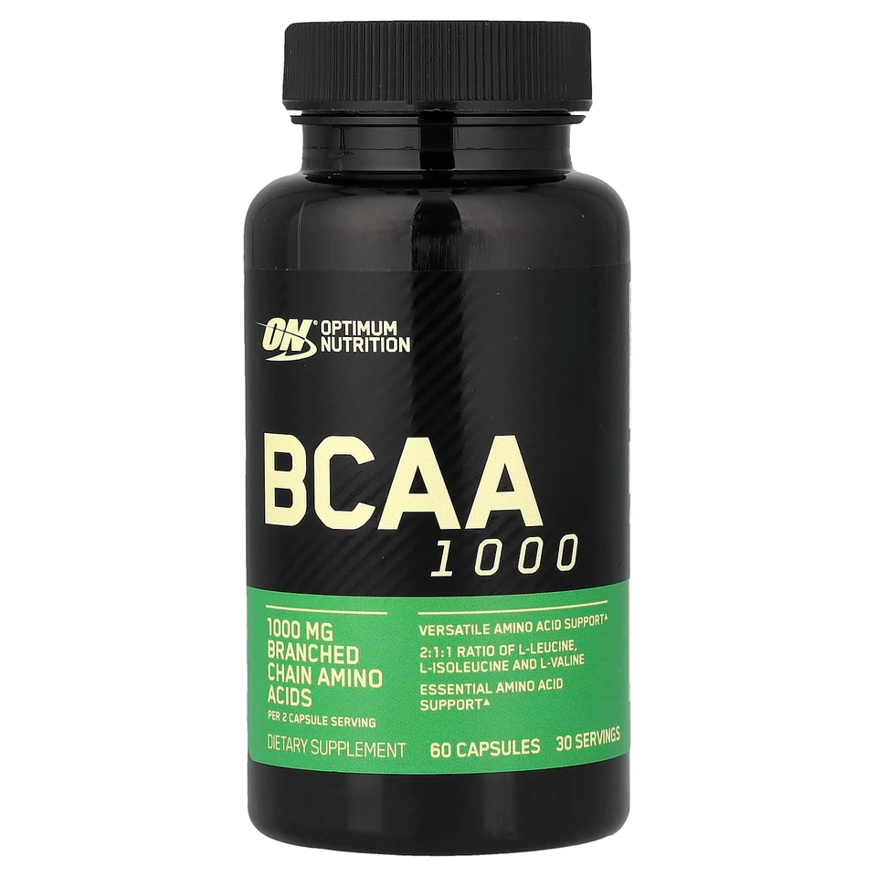 BCAA Optimum Nutrition 1000, 60 капсул