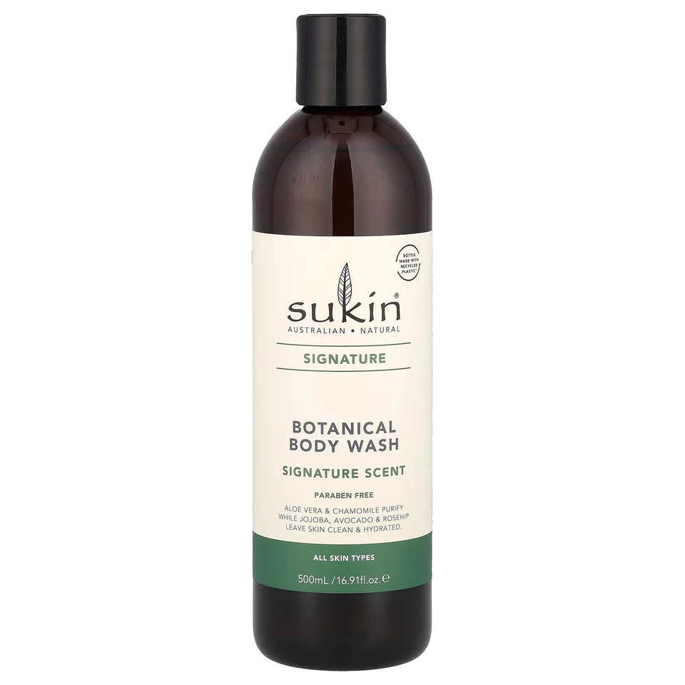 Гель для душа Sukin Signature Botanical, 500 мл