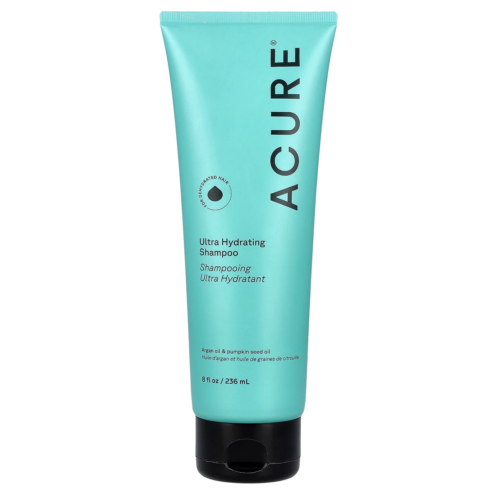 Масло тыквенных семян ACURE Ultra Hydrating Shampoo For Dehydrated Hair Argan Oil &, 236 мл — фото 2