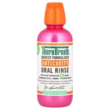 Фото товара: Полоскание рта TheraBreath, 473 мл (16 fl oz), мятное