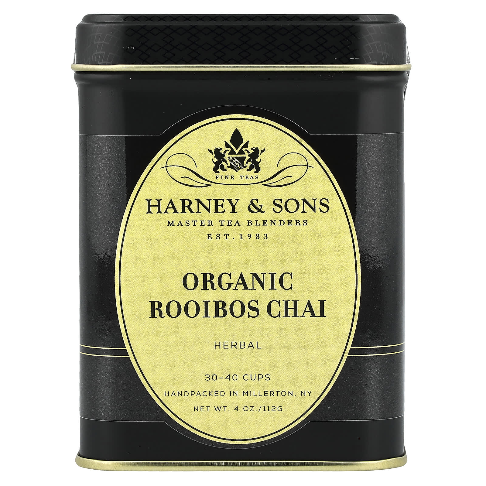 Травяной чай Harney & Sons Organic Rooibos Chai, без кофеина, 112 г