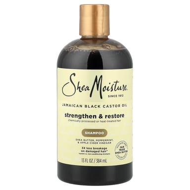 Касторовое масло SheaMoisture Jamaican Black, оттенок Shampoo, 384 мл