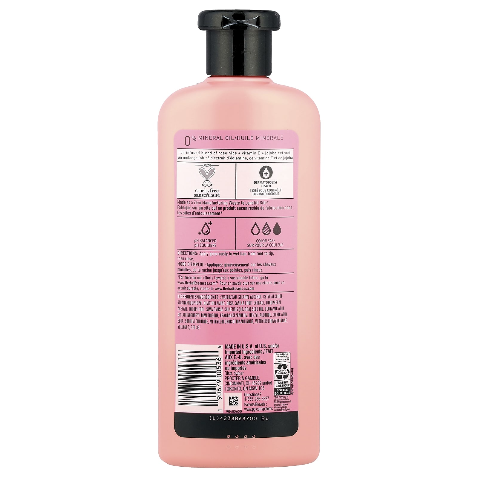 Кондиционер Herbal Essences Smooth Rose Hips, 400 мл — фото 2