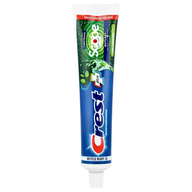 Фото товара: Зубная паста Crest Plus Scope Outlast Whitening Anticavity Fluoride, вкус «мята», 153 г